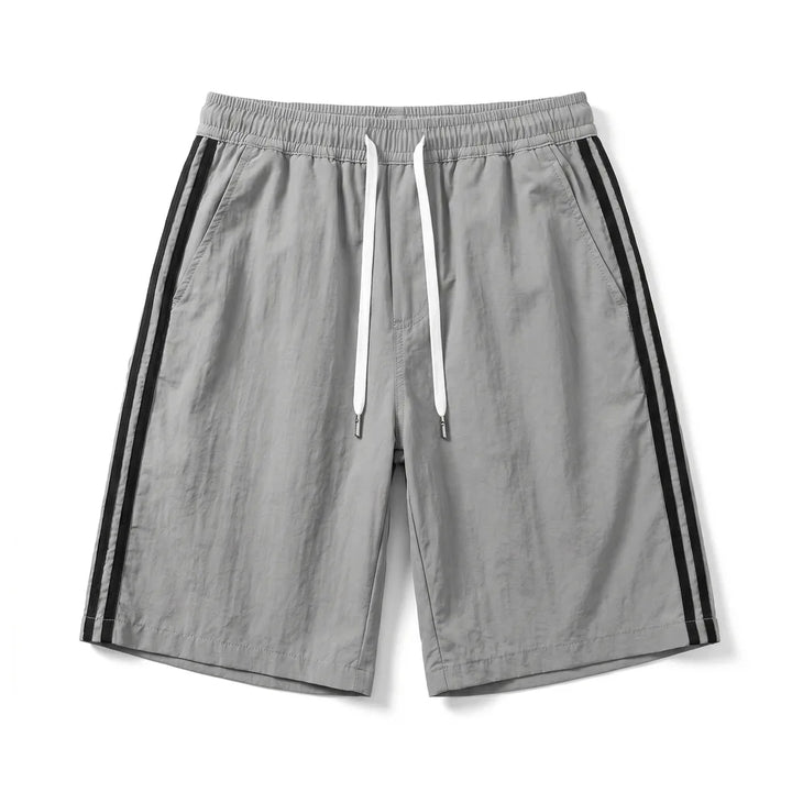 Thomas Paneled Shorts - Color:Gray;Size:S