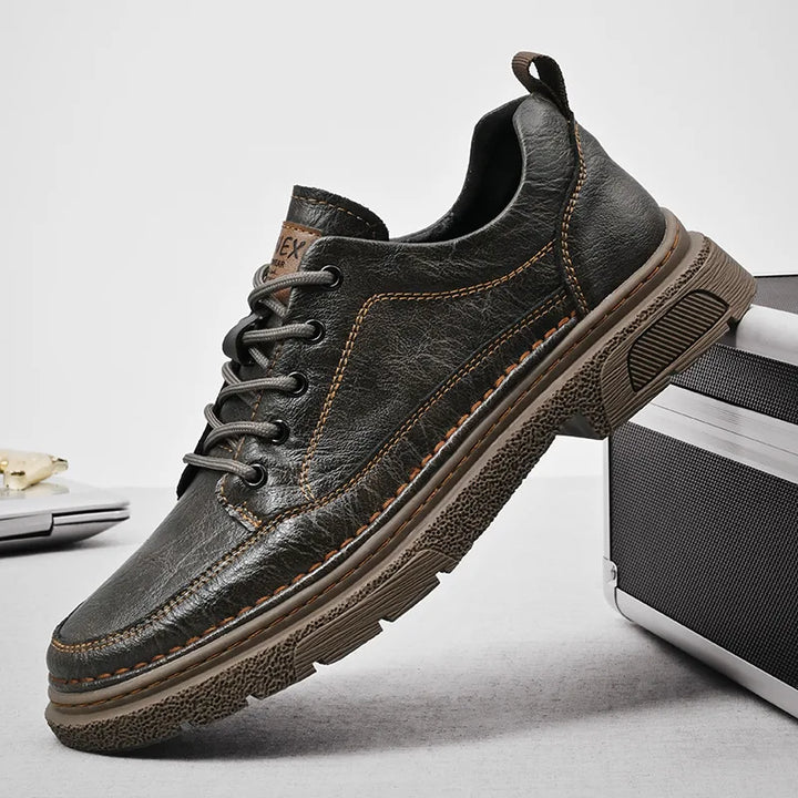Timberwolf | Men's Leather Sneakers - Bronze
