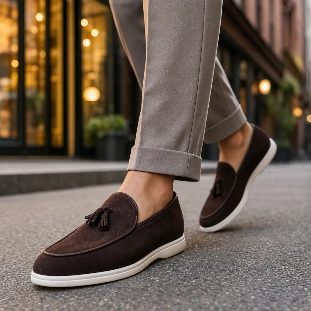 Men's Brown Pierson Tassel Loafers