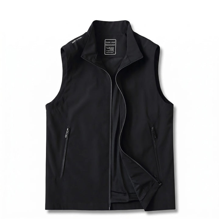 Tommy Utility Vest - Color:Black;Size:M