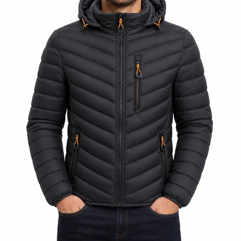 Torin | Mens Fall Puffer Jacket - Color:Black;Size:S