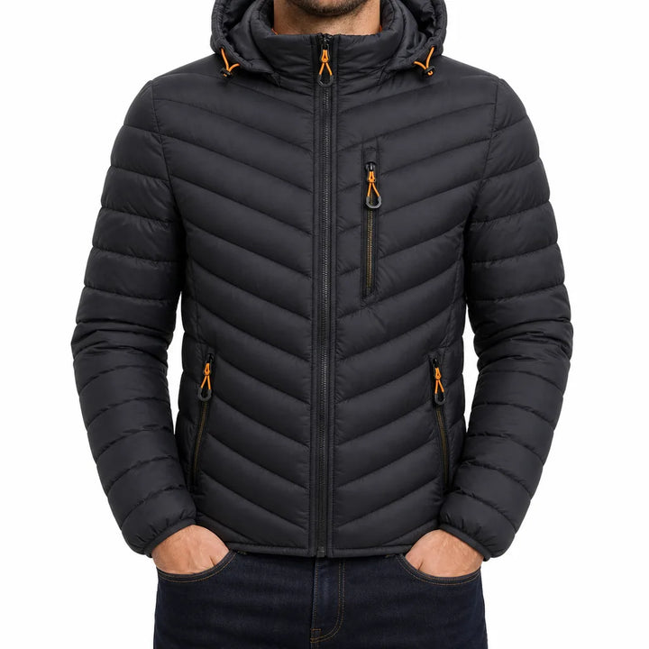Torin | Mens Fall Puffer Jacket - Color:Black;Size:S
