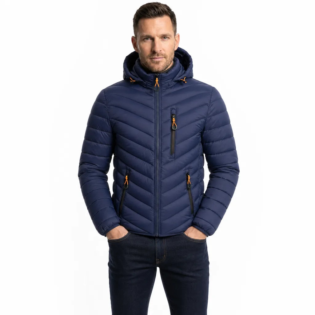 Men's Blue Stafford Lightweight Padded Jacket