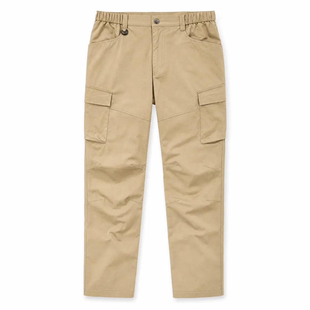 Trystan Tactical Cargo Pants - Color:Beige;Size:S