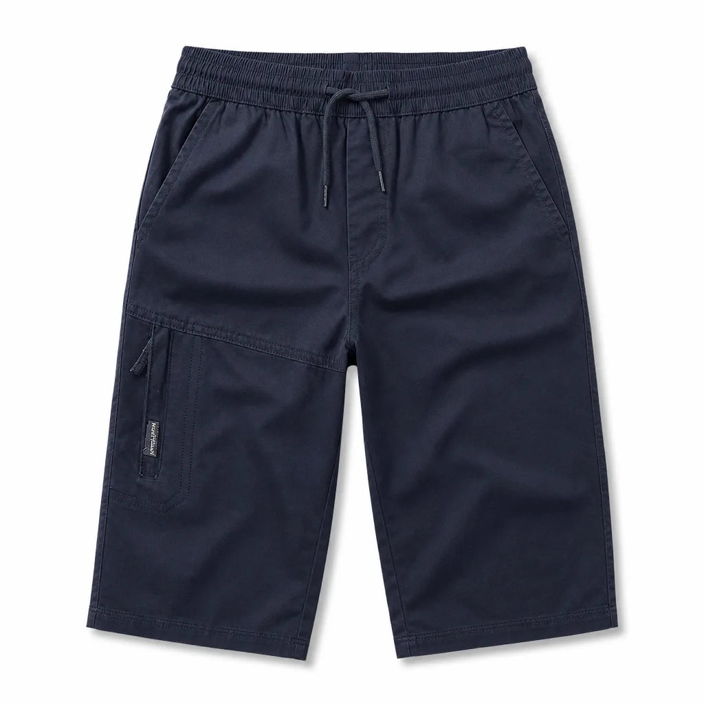 Turner Cargo Cropped Pants - Color:Black Blue;Size:M