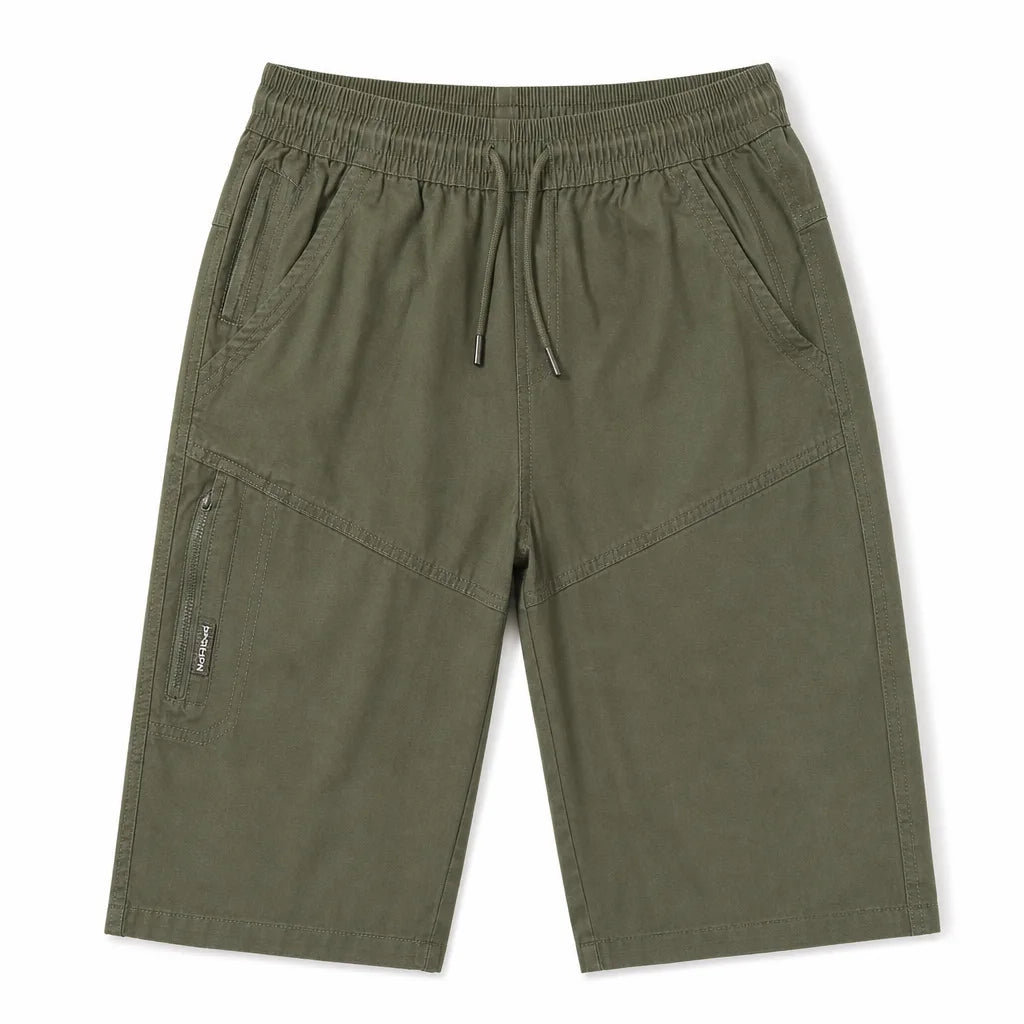 Turner Cargo Cropped Pants - Color:Green;Size:M
