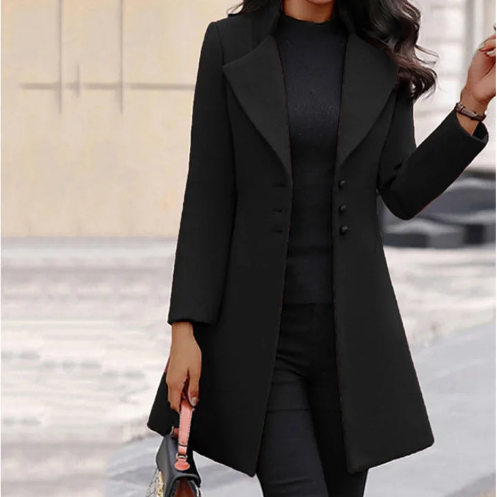 Underhill | Women's Fall Trench Coat - Color:Black;Size:XS