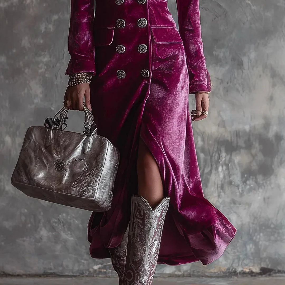 Women's Valerie | Women's Vintage Longline Blazer Jacket