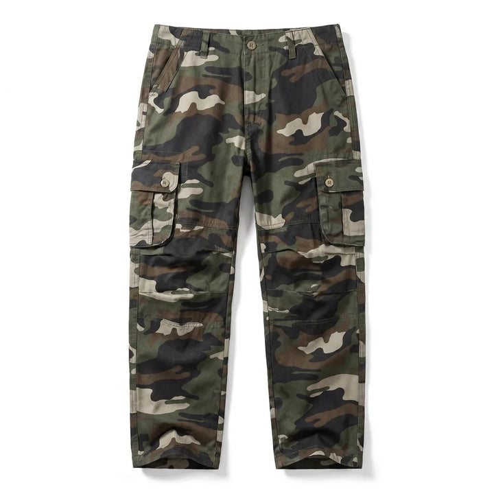 Vance Camo Cargo Pants - Color:Army Green (Camo);Size:S