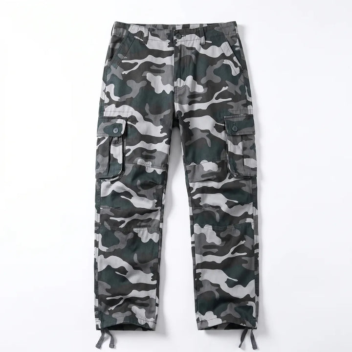 Vance Camo Cargo Pants - Color:Blue (Camo);Size:S