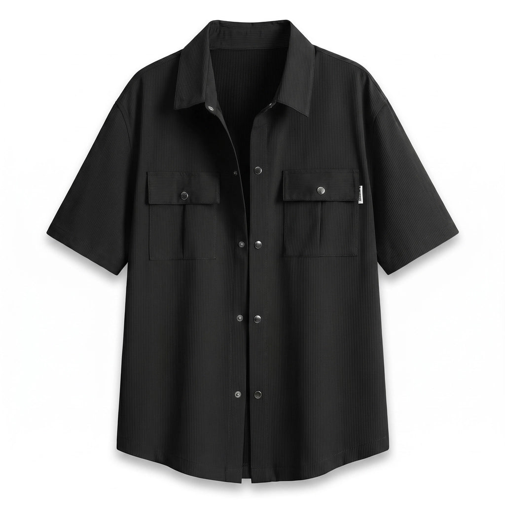 Vance Short Sleeve Shirt - Color:Black;Size:S