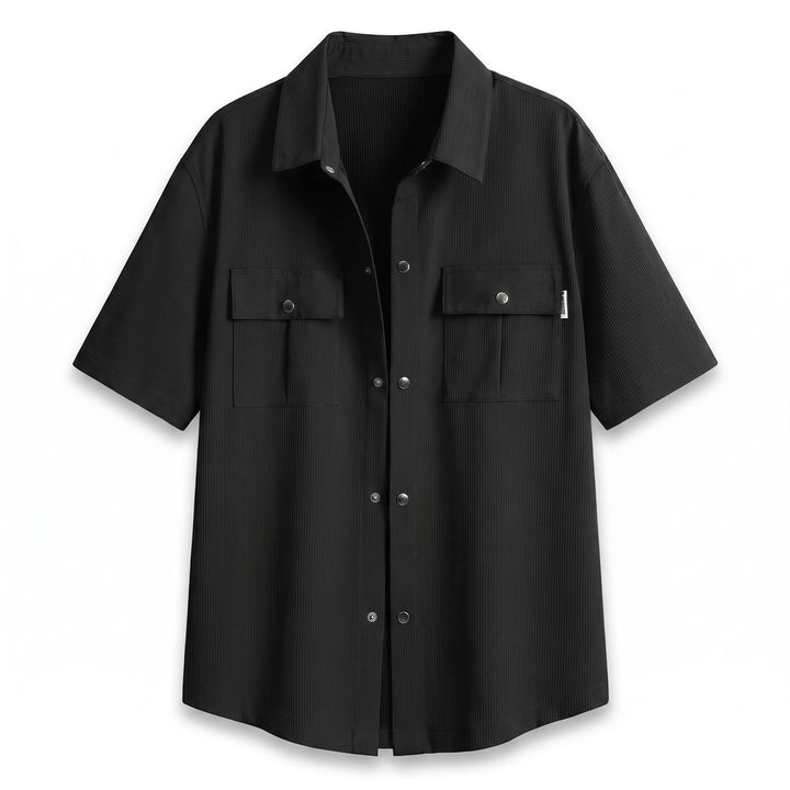 Vance Short Sleeve Shirt - Color:Black;Size:S