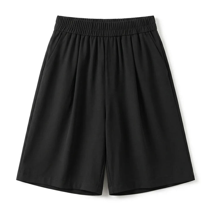 Vanessa Bermuda Shorts - Color:Black;Size:S