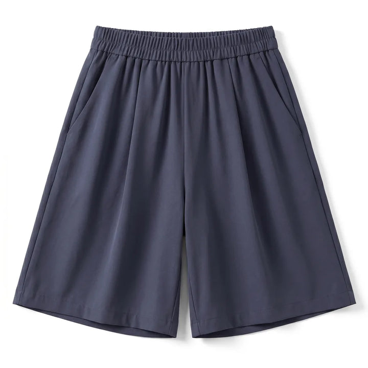 Vanessa Bermuda Shorts - Color:Charcoal;Size:S