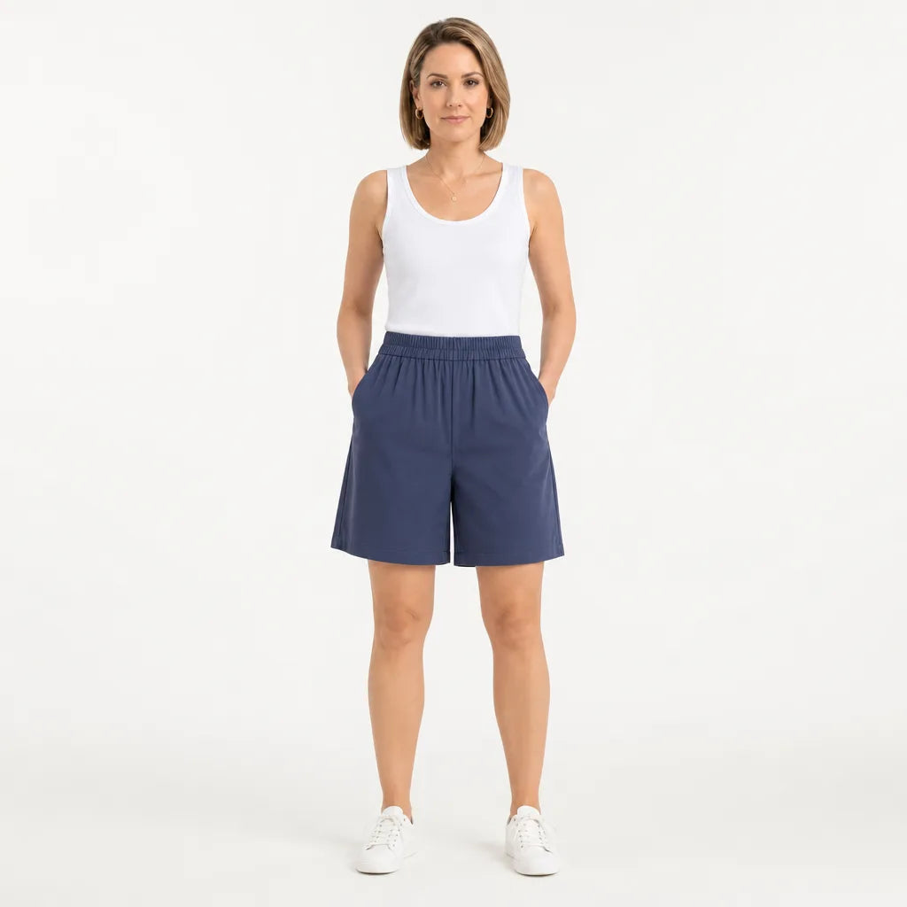 Cromwell Wide-Leg Bermuda Shorts