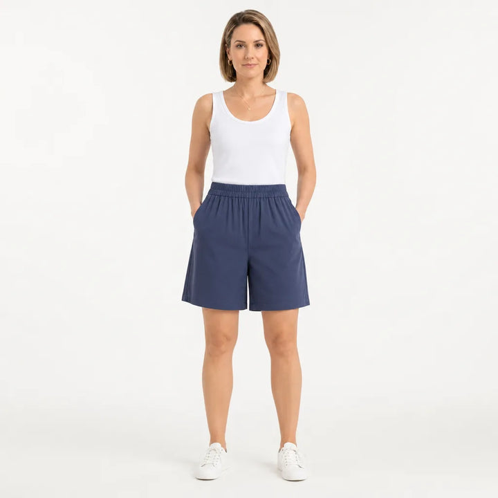 Cromwell Wide-Leg Bermuda Shorts