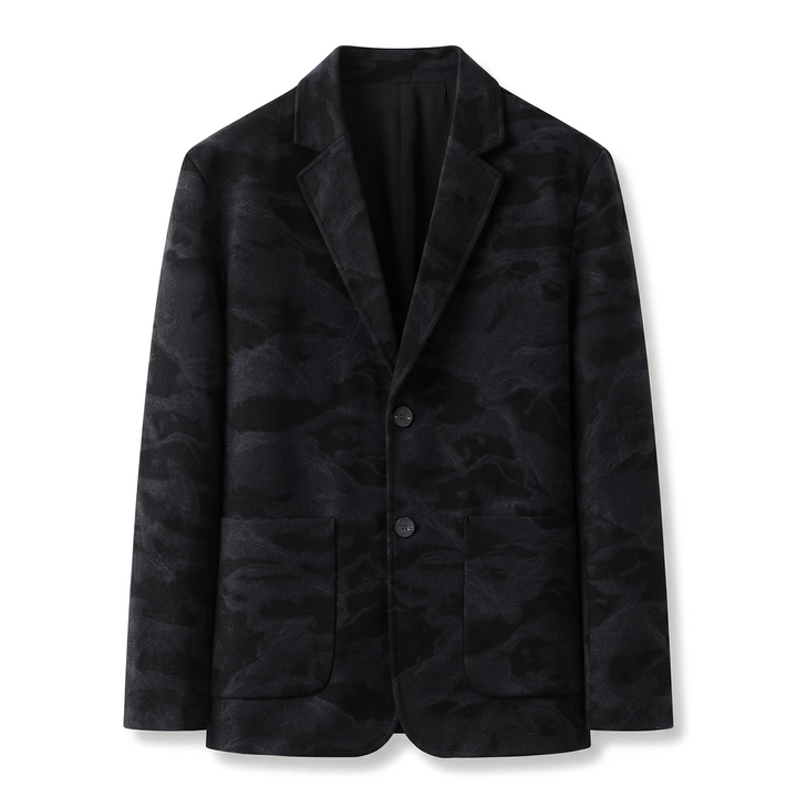 Varell Relaxed Blazer - Color:Black;Size:L