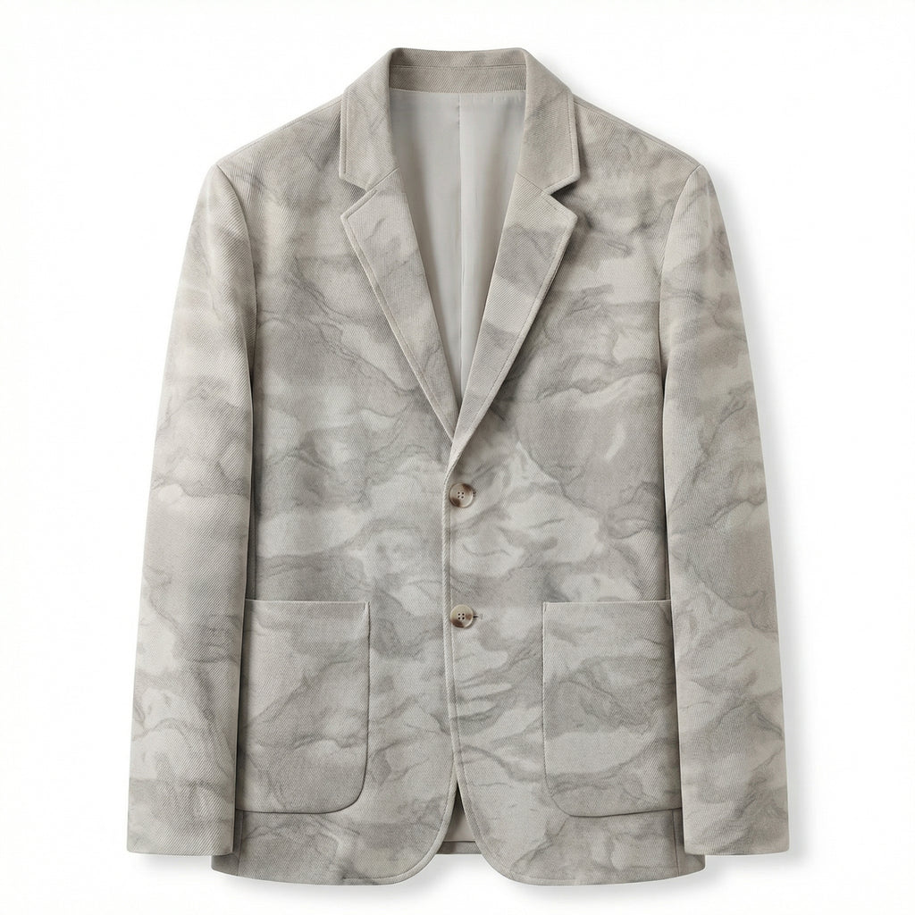 Varell Relaxed Blazer - Color:Off-white;Size:L