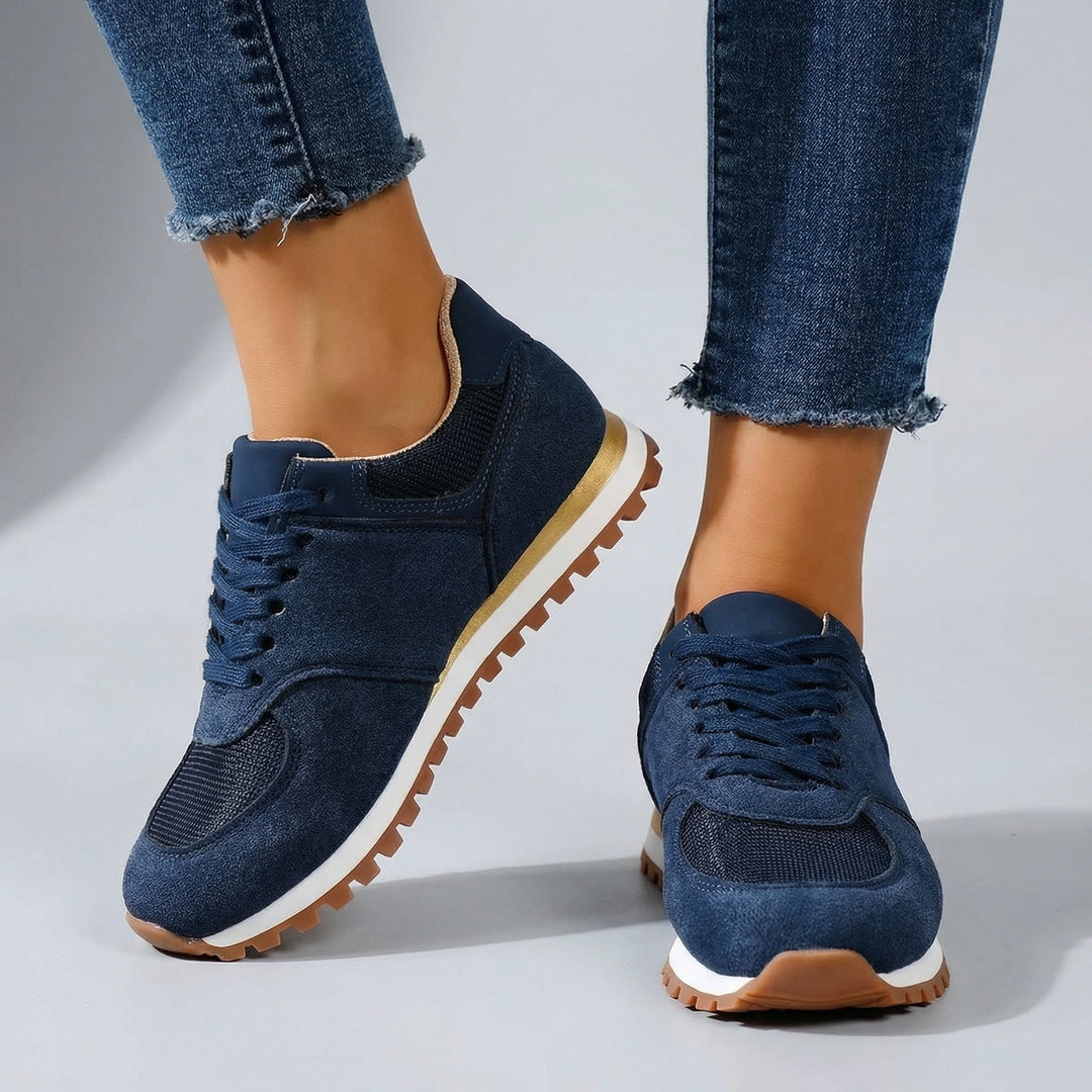 Veltrix Urban Casual Sneakers - Color:Navy;Size:36