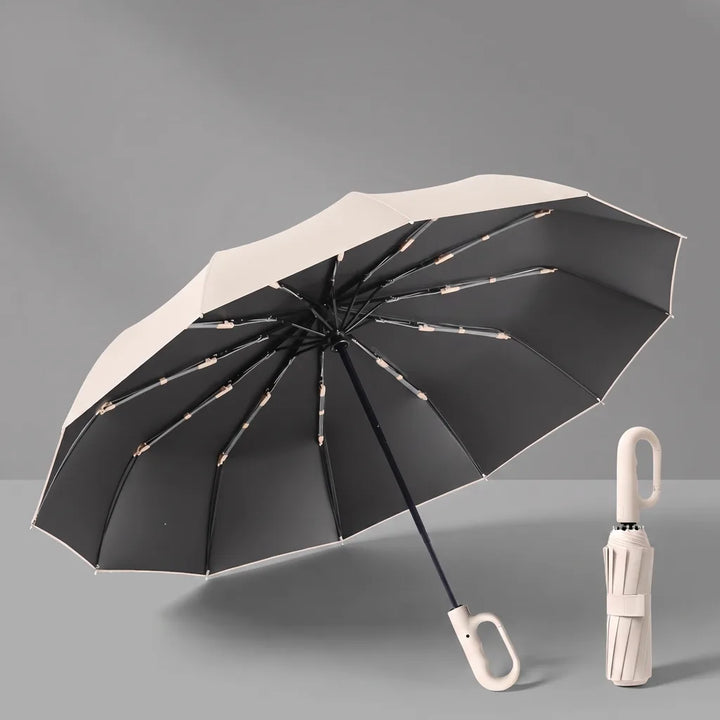 Vickers Folding Umbrella - Color:Beige