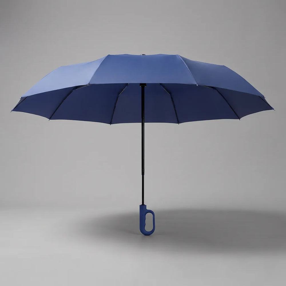 Men's Blue Olive Automatic Folding Umbrella