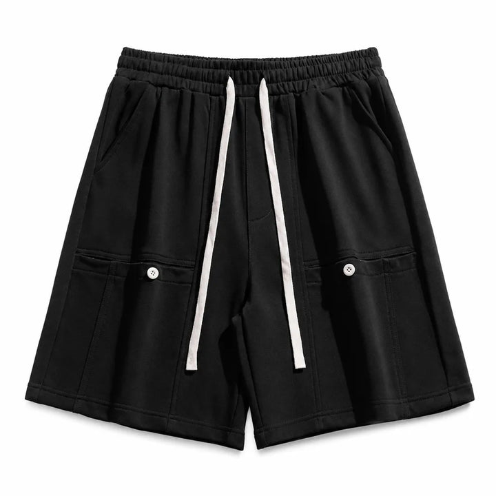 Vincent Long Shorts - Color:Black;Size:XS