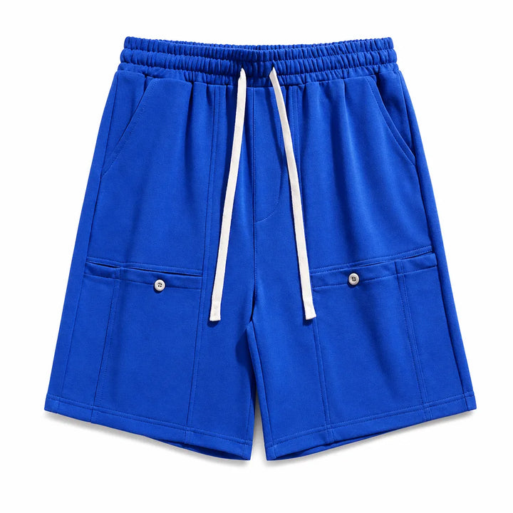 Vincent Long Shorts - Color:Blue;Size:XS