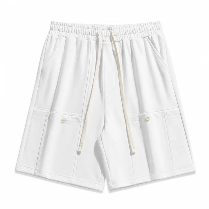 Vincent Long Shorts - Color:White;Size:XS