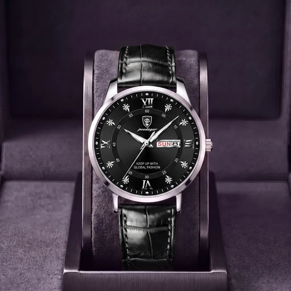 Wadsworth | Vintage Watch - Color:Black/Silver