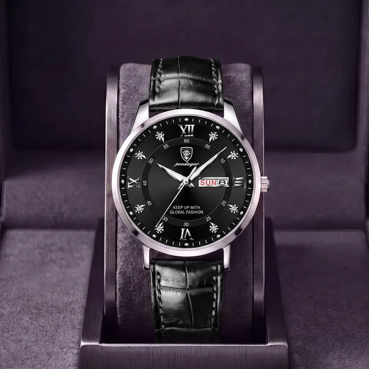 Wadsworth | Vintage Watch - Color:Black/Silver