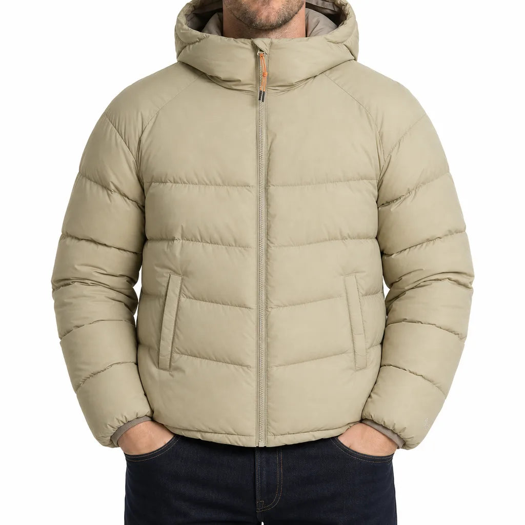 Waverly | Quilted Jacket - Color:Khaki Green;Size:XS