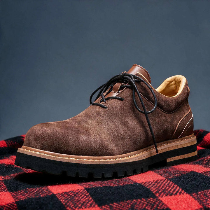 brown leather shoe plaid.jpg