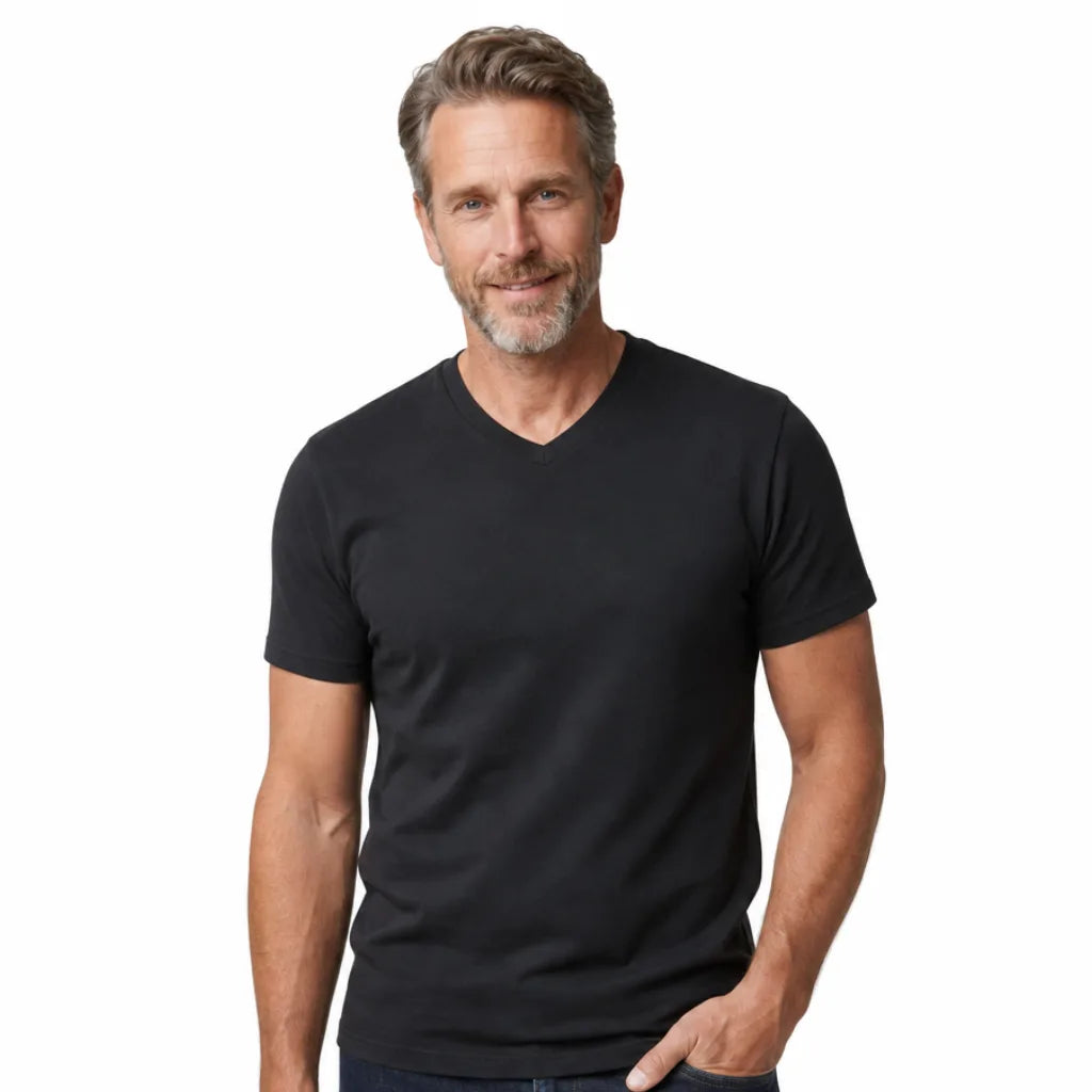 Wembley V-Neck Knit T-Shirt