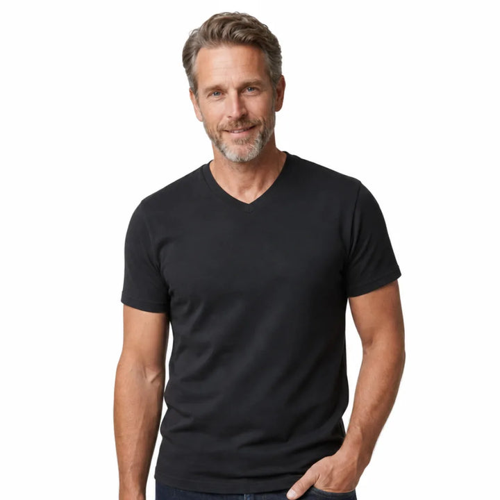Wembley V-Neck Knit T-Shirt