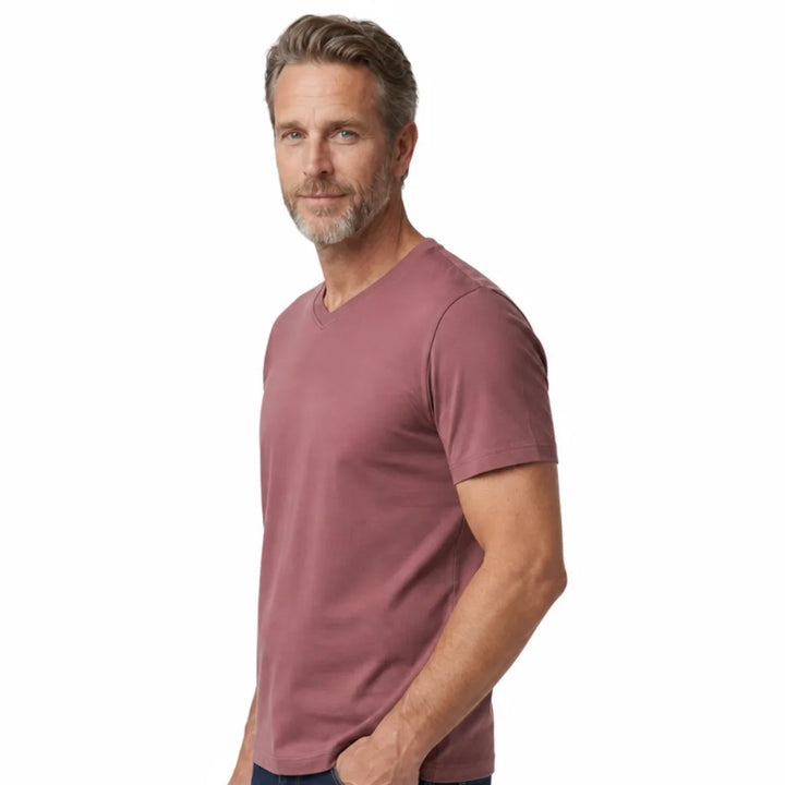 Wembley V-Neck Knit T-Shirt