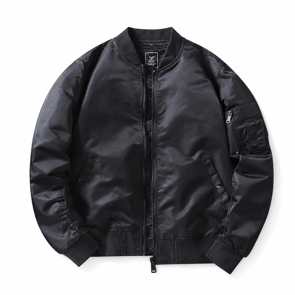 Weston Bomber Jacket - Color:Black;Size:XS