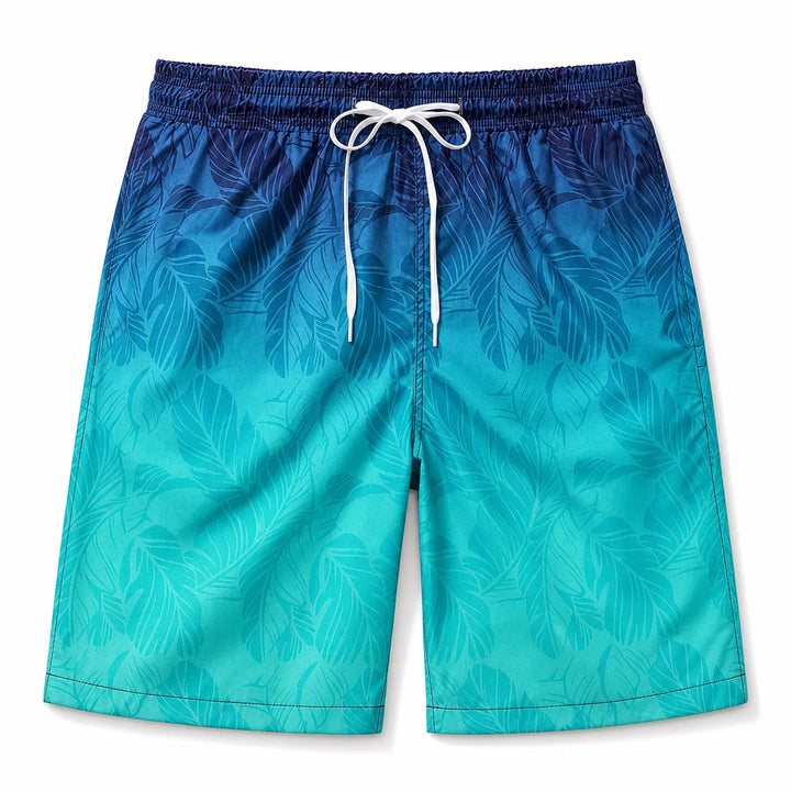 Weston Print Shorts - Color:Green;Size:XS
