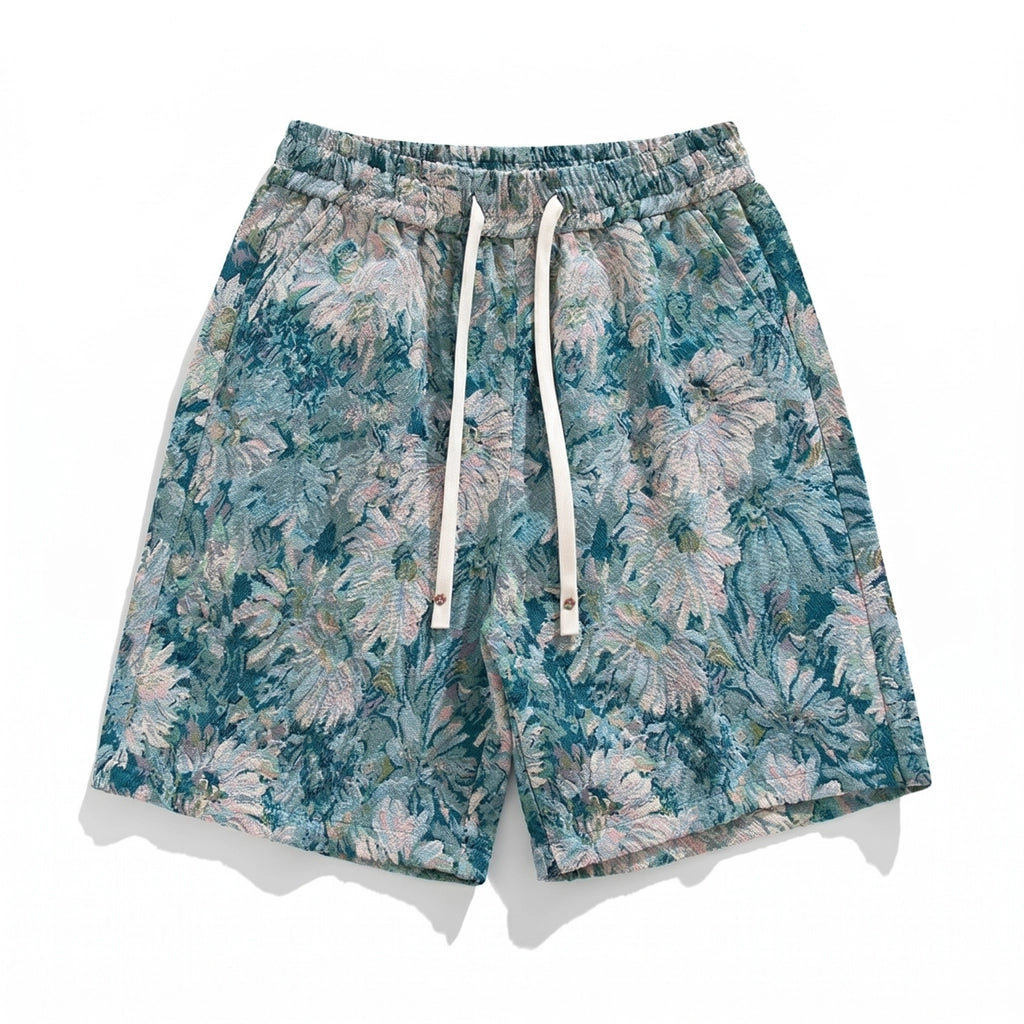 Weston Print Shorts - Color:Blue Lotus;Size:S
