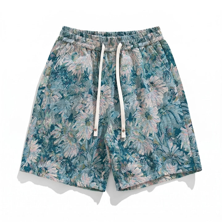 Weston Print Shorts - Color:Blue Lotus;Size:S
