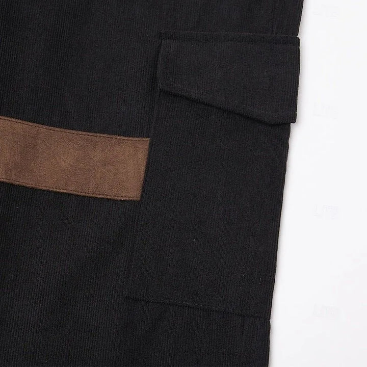 Men's Durable Cargo Pants Black3.jpg
