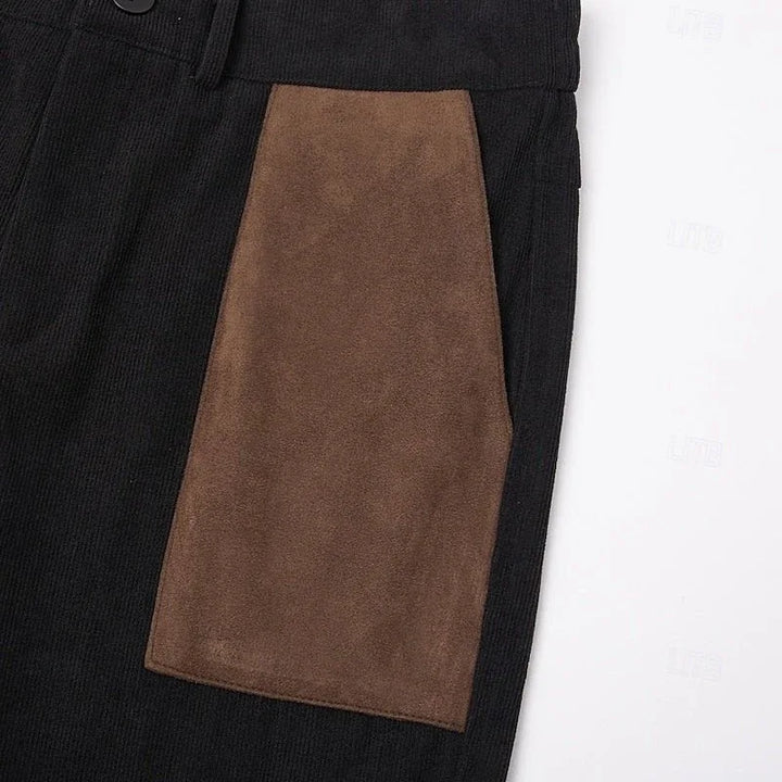 Men's Durable Cargo Pants Black1.webp