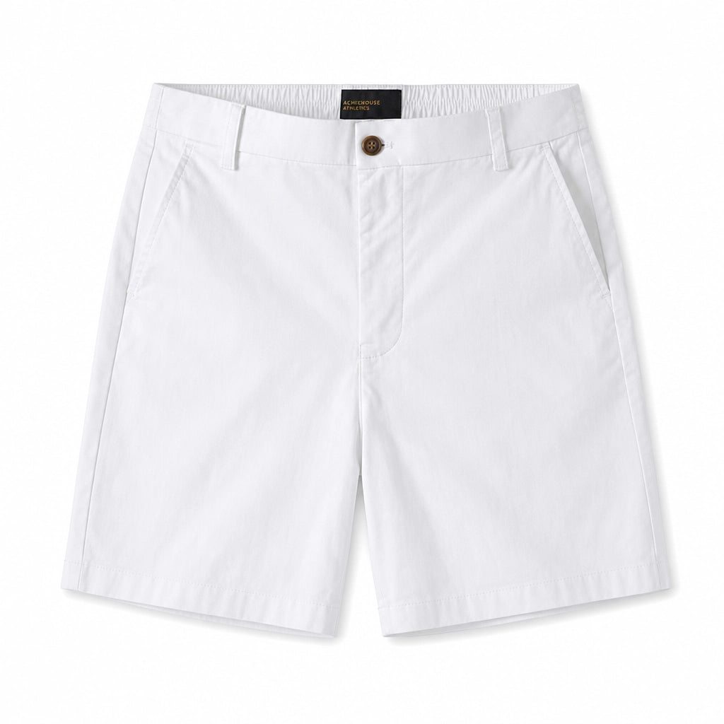 Noah Straight Shorts - Color:White;Size:28