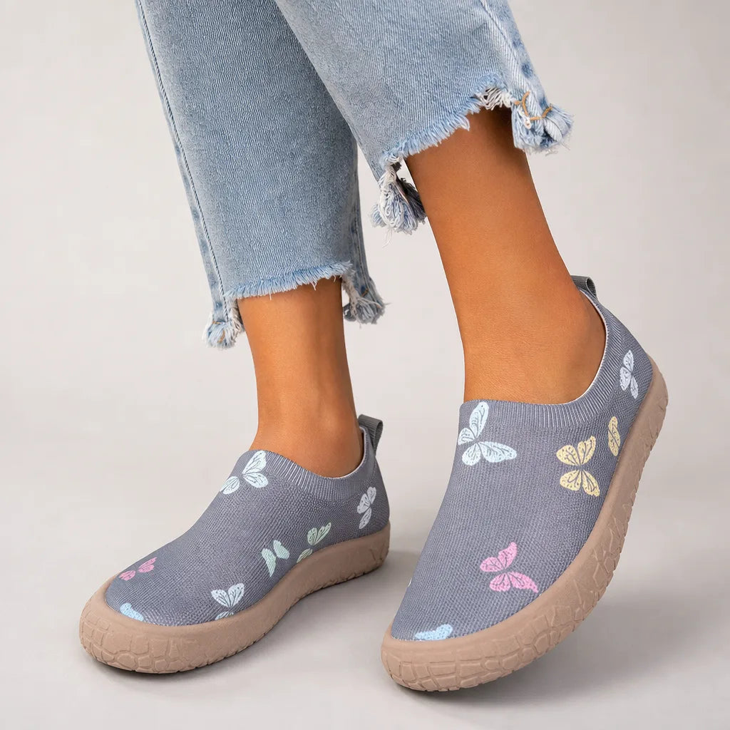 Willa | Orthopedic Slip-Ons for Women - Color:Gray;Size:36