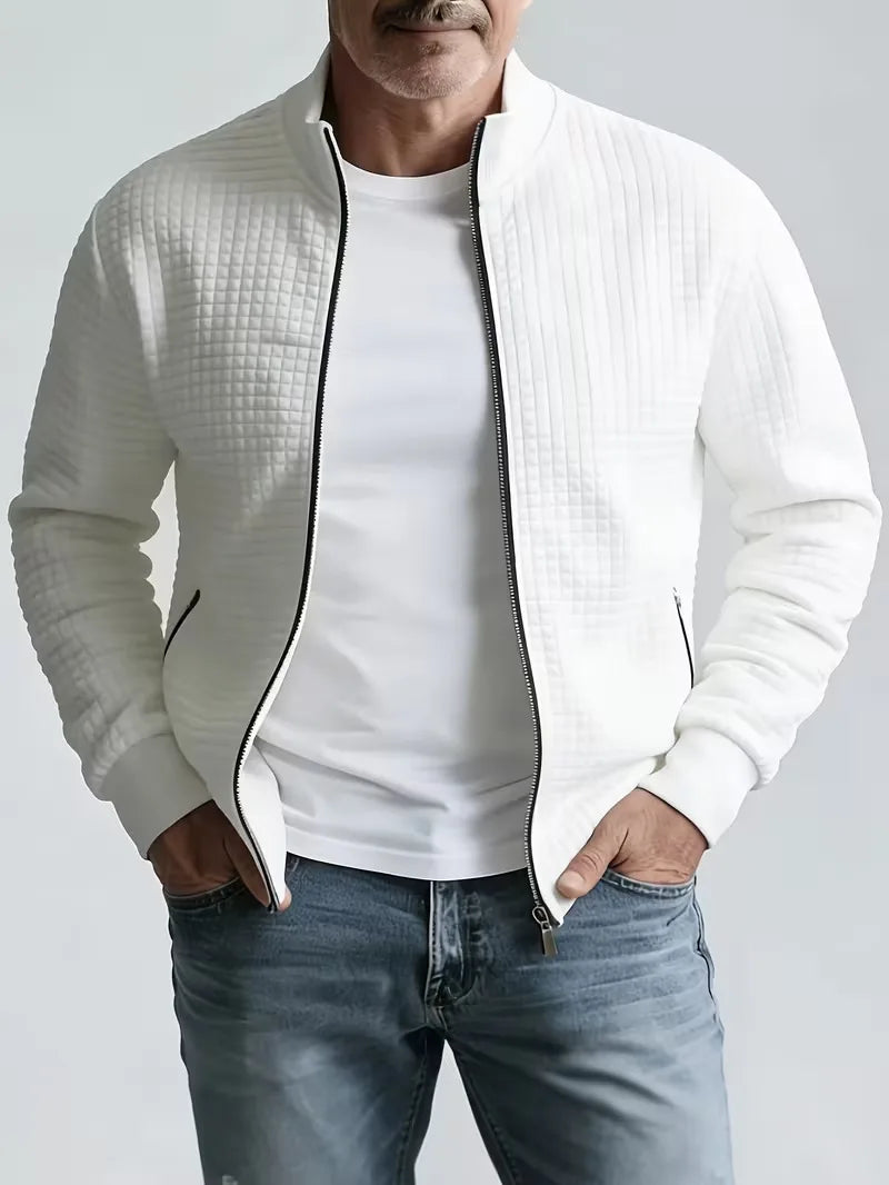 Men's William | Men's Quilted Stand Collar Jacket