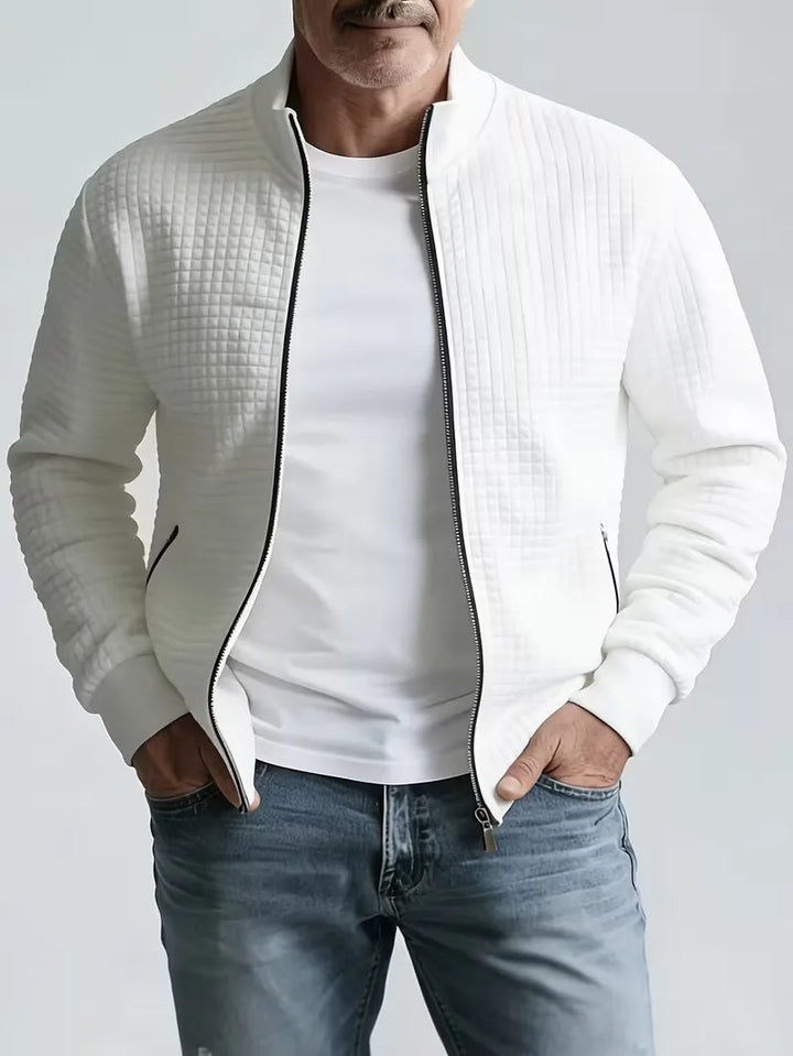 Men's William | Men's Quilted Stand Collar Jacket