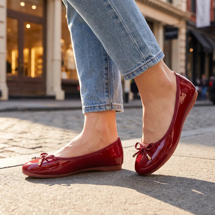 Women's Red Wolfe | Womens Ballet Flats