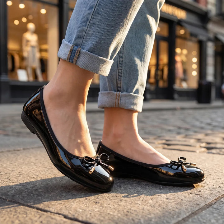 Women's Black Wolfe | Womens Ballet Flats