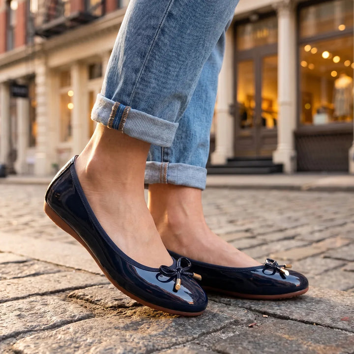 Women's Blue Wolfe | Womens Ballet Flats