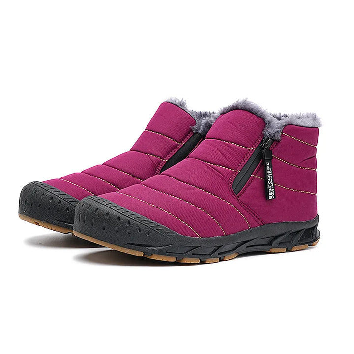 Wolfpine | Men's Waterproof Thermal Winter Boots - Size:38;Color:Red