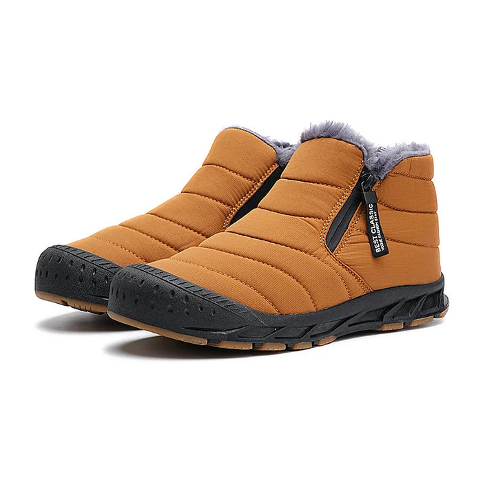 Wolfpine | Men's Waterproof Thermal Winter Boots - Size:38;Color:Yellow